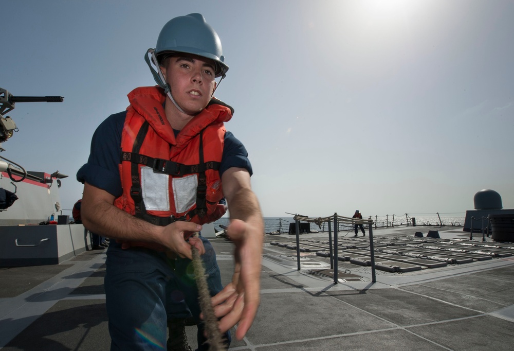 USS Mason operations