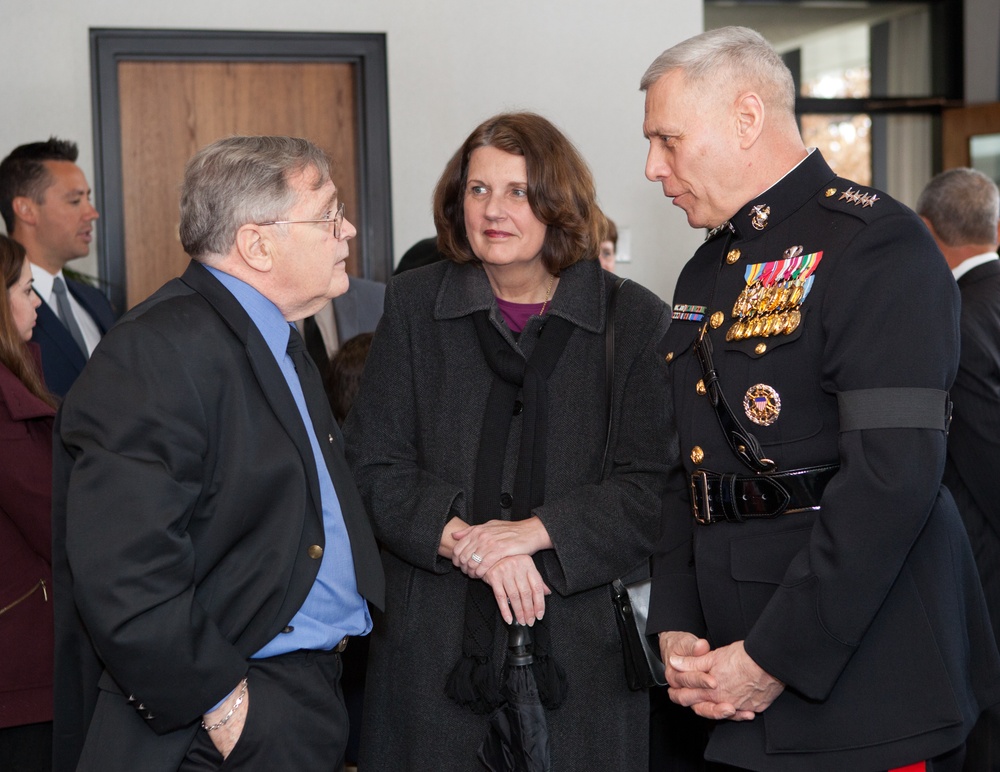 Funeral service for retired Col. Charles Waterhouse