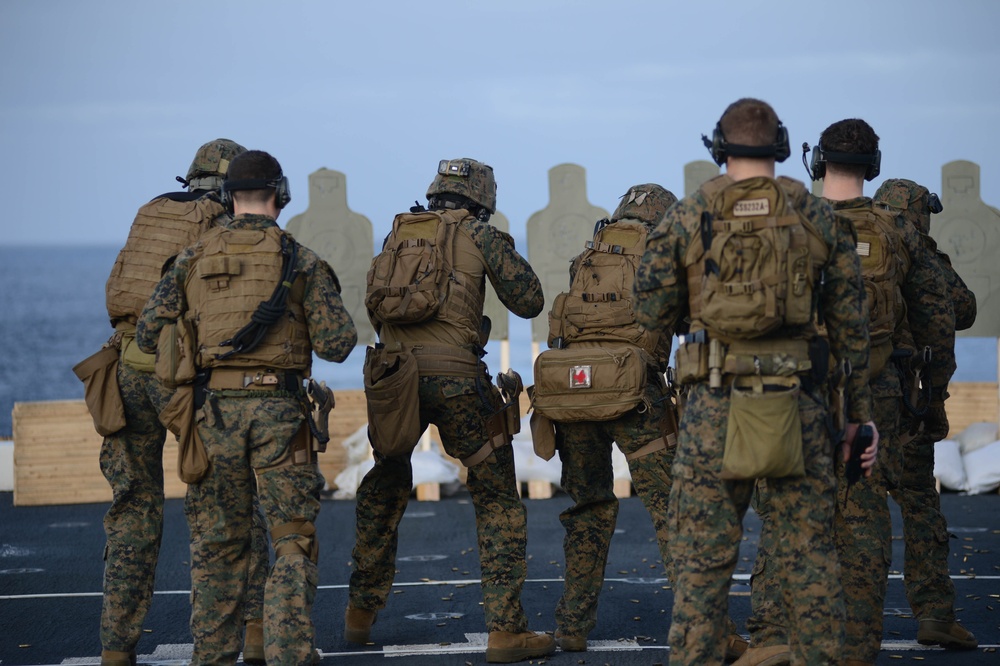 22nd Marine Expeditionary Unit live-fire exercise