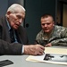 Retired US Marine Maj. Norm Hatch Visit to 55th Signal Company