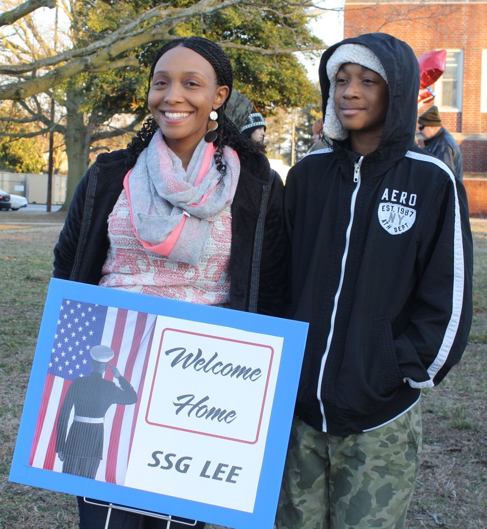 Delaware National Guard welcomes home 198th Expeditionary Signal Battalion soldiers