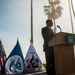 Homeland Security Secretary address Los Angeles-based Coast Guardsmen