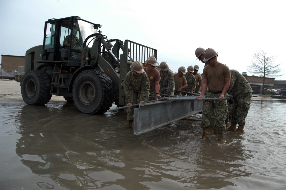 NMCB-25 Trains in Bridge Construction