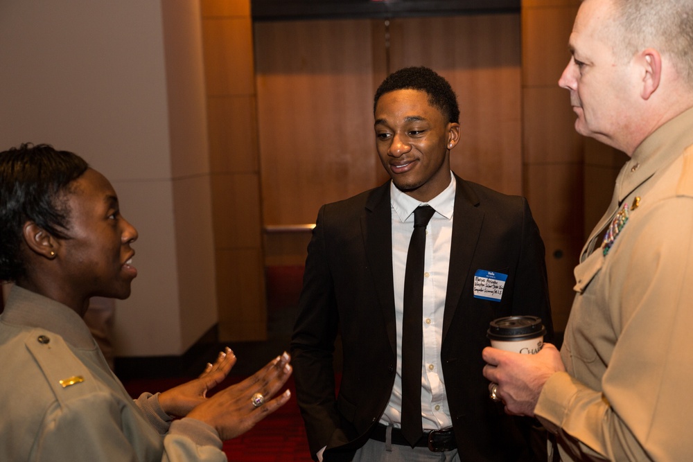 Marines focus on career opportunities at CIAA expo