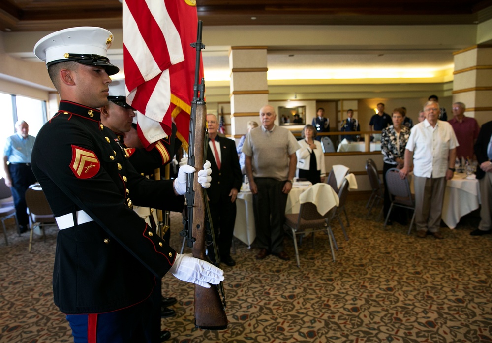 MOAA luncheon hosts Combat Center commanding general