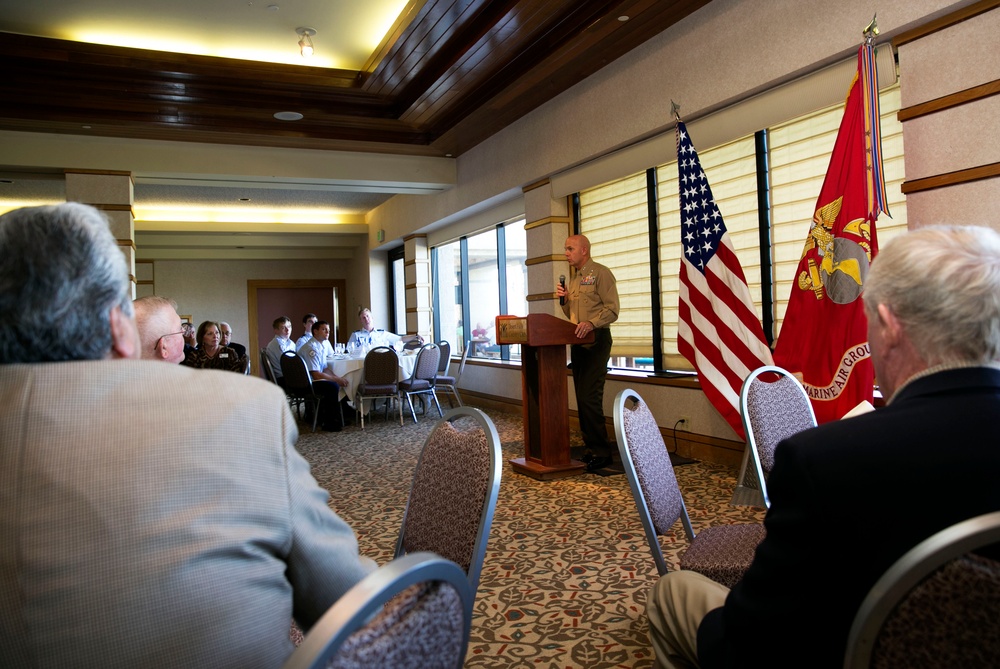 MOAA luncheon hosts Combat Center commanding general