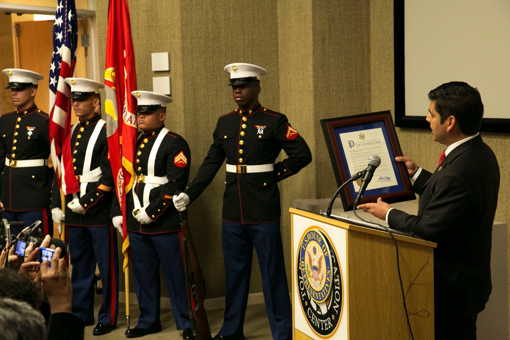Montford Point Marine receives highest civilian honor from Congress