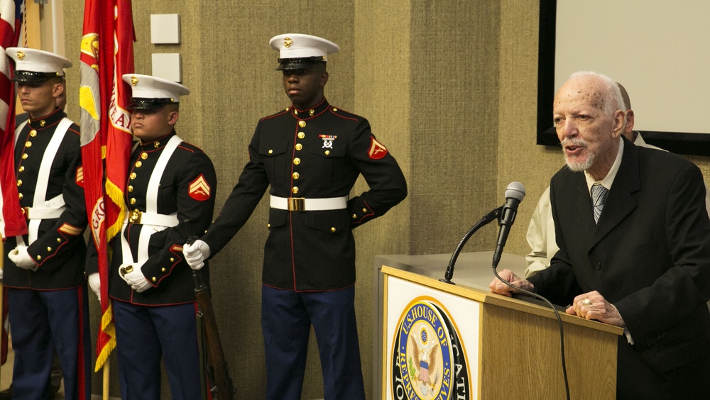 Montford Point Marine receives highest civilian honor from congress