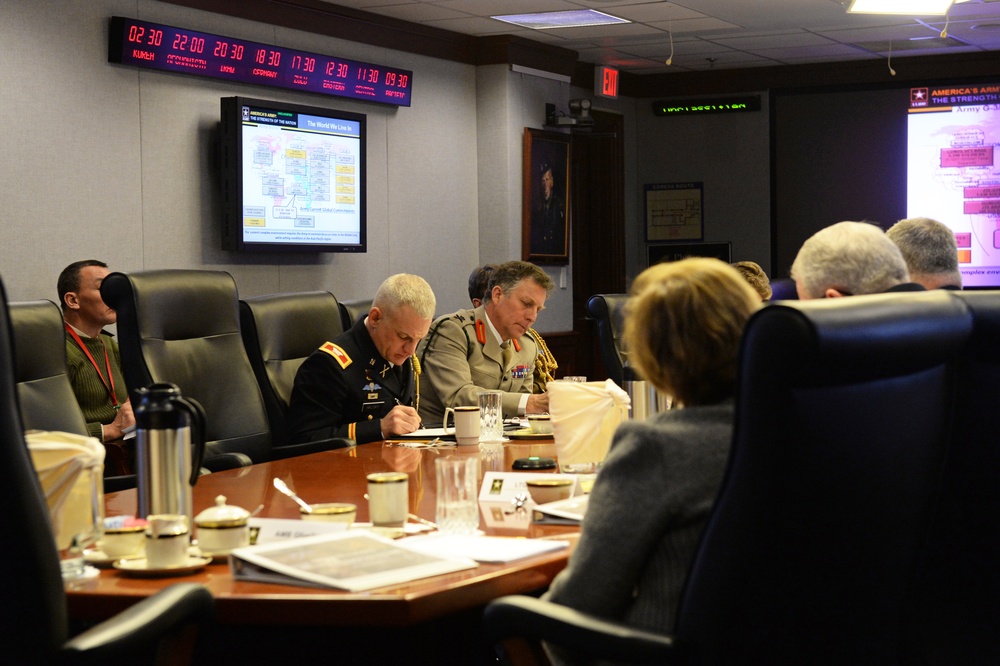Lt. Gen. Sir Nicholas Carter visits Pentagon