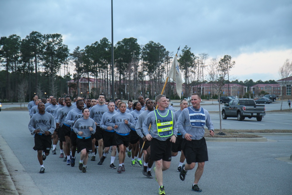 Chief of ordnance and former 703rd BSB commander visits troops