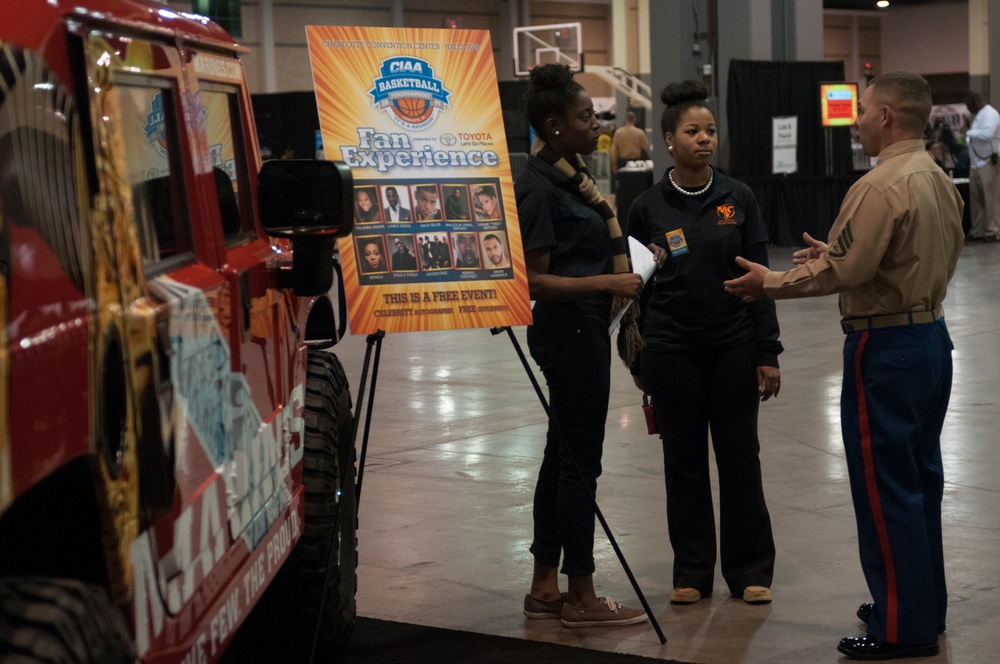 Marines speak to CIAA fans