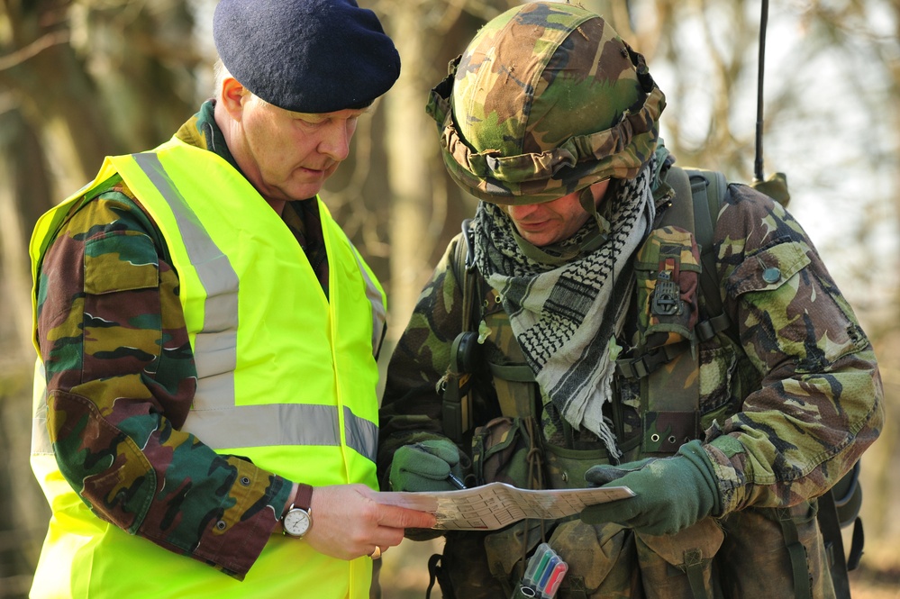 EU Battlegroup 'Rampant Lion' exercise in Grafenwoehr, Germany