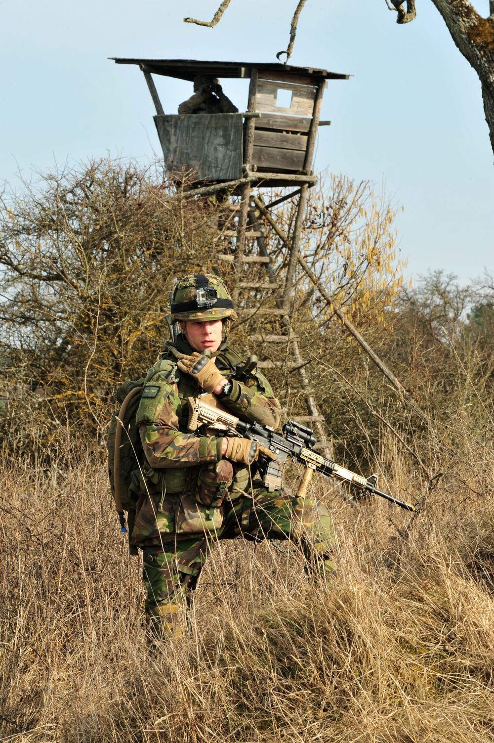 EU Battlegroup 'Rampant Lion' exercise in Grafenwoehr, Germany