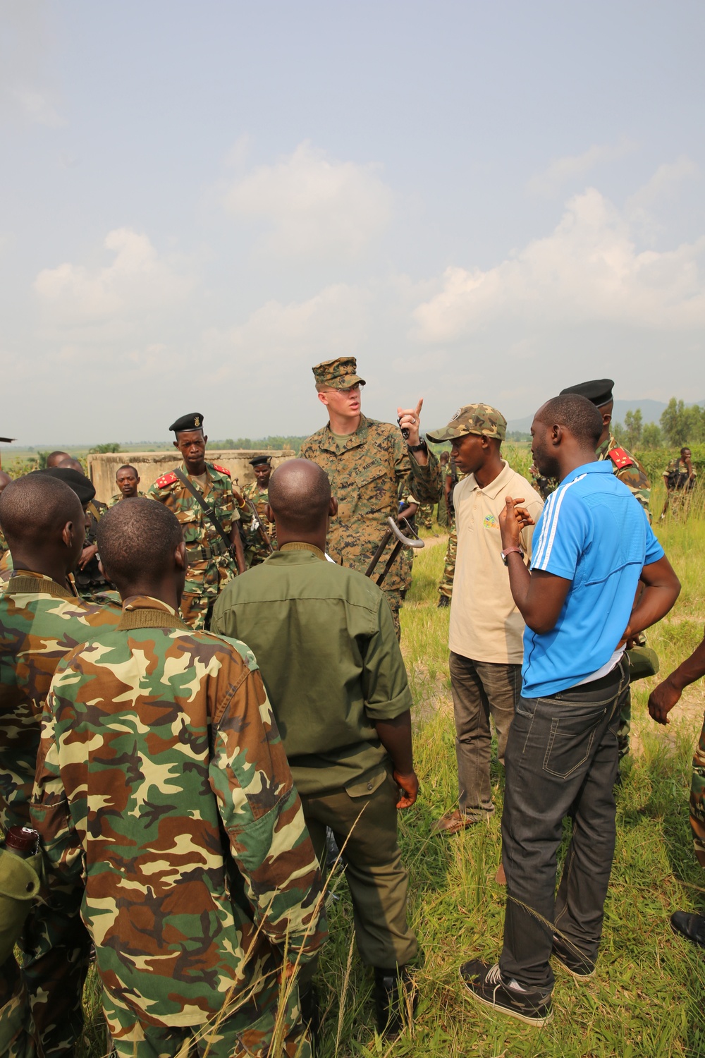 N.C. native leads Burundian soldiers