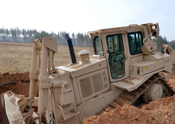 15th Engineer Battalion, 18th Engineer Brigade training exercise, Grafenwoehr, Germany