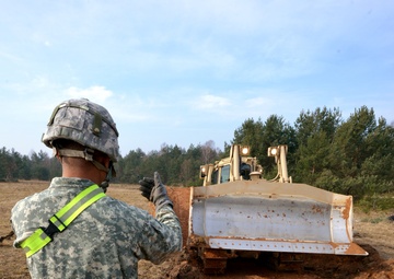 15th Engineer Battalion, 18th Engineer Brigade training exercise, Grafenwoehr, Germany