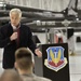 Hagel speaks to airmen