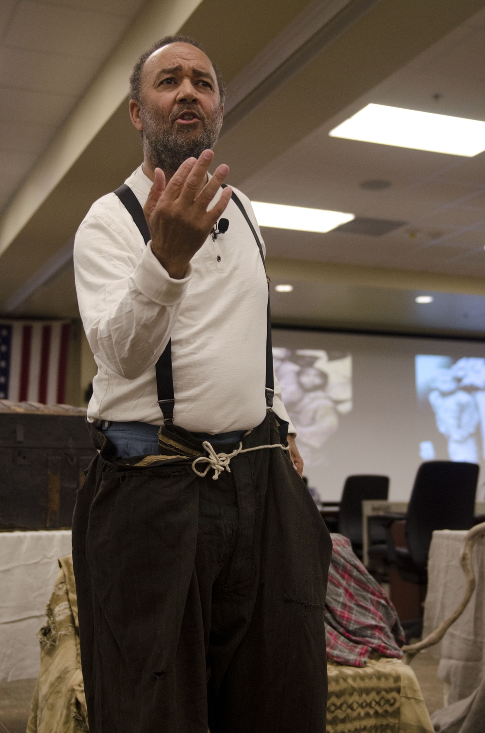 Noted storyteller presents works by Civil War era poet, former slave