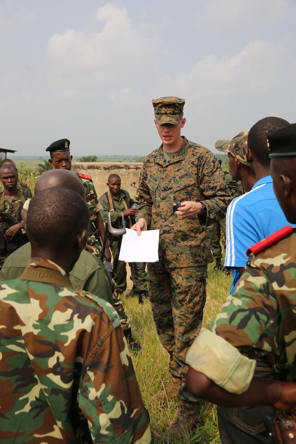 N.C. native leads Burundian soldiers