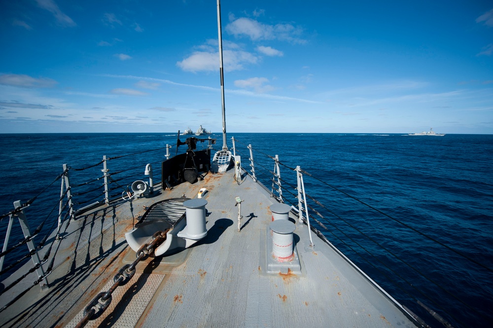 USS Arleigh Burke operations