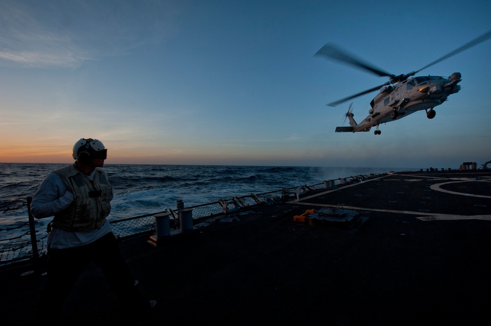 USS Arleigh Burke operations