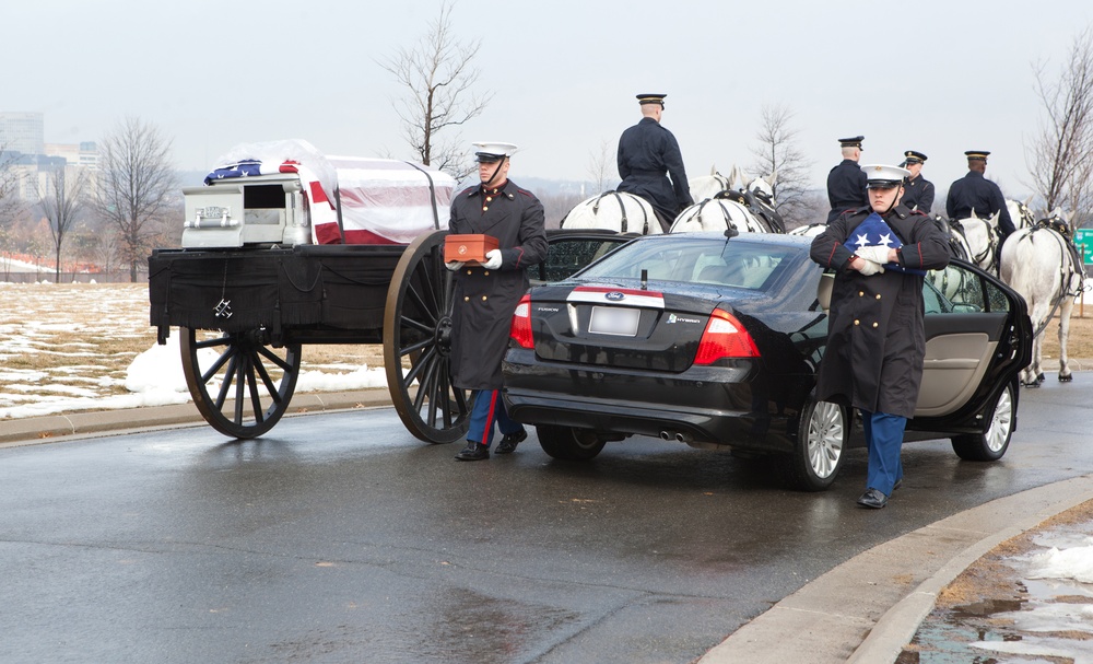 Arlington funeral