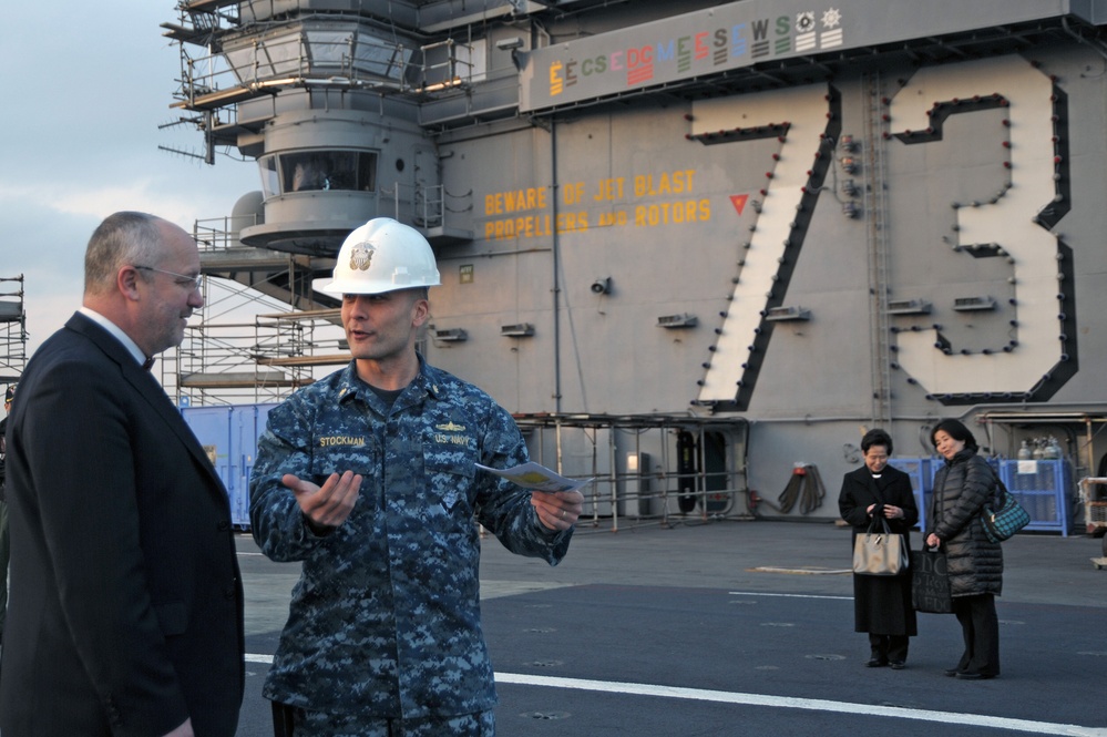 USS George Washington operations