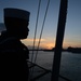 USS Mesa Verde sailor performs flag duties
