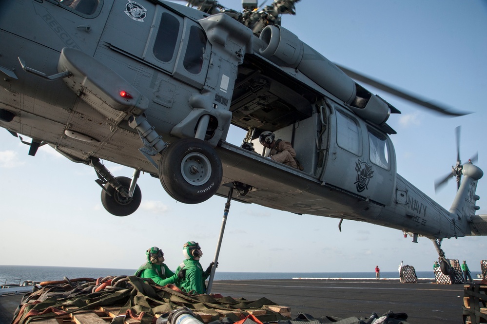 USS Harry S. Truman replenishment