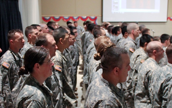 Texas National Guard Engineers say farewell to loved ones