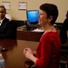 Linda Talley meets with AGR officers, NCOs