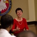 Linda Talley meets with AGR officers, NCOs