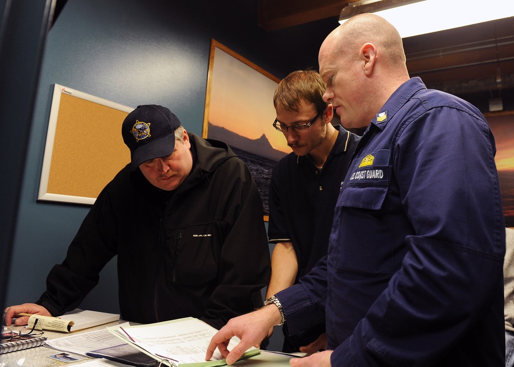 Coast Guard provides joint training to Alaska state safety officers