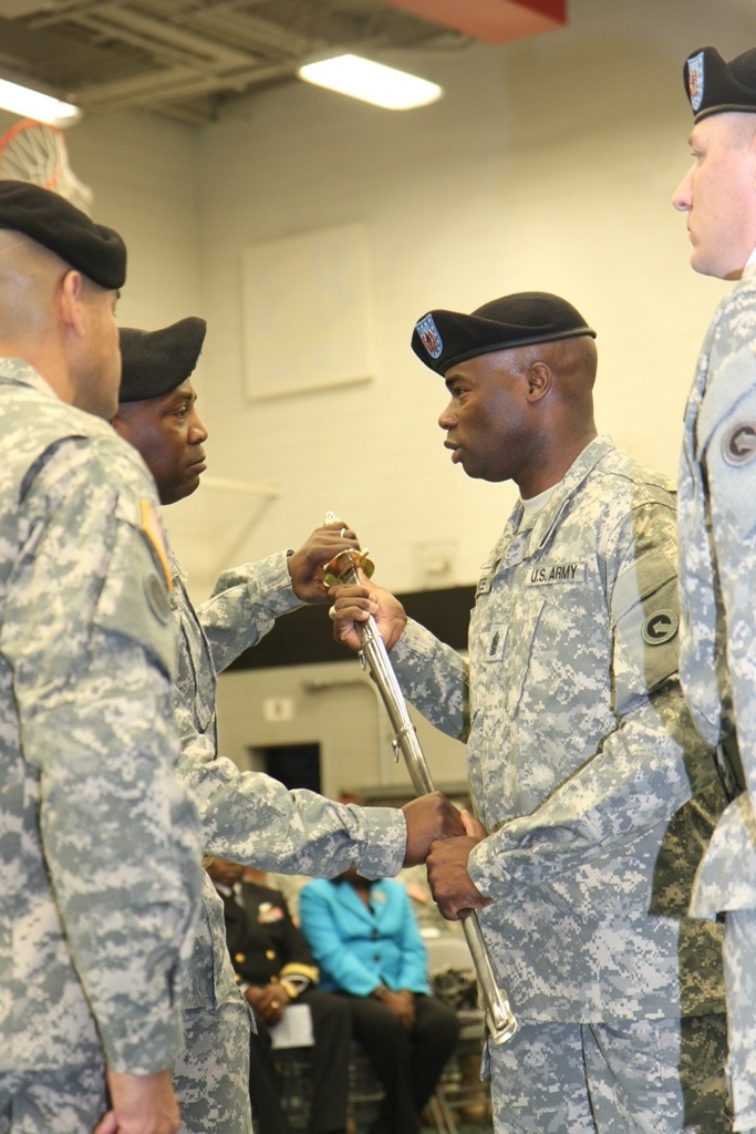 1st Theater Sustainment Command welcomes new command sergeant major