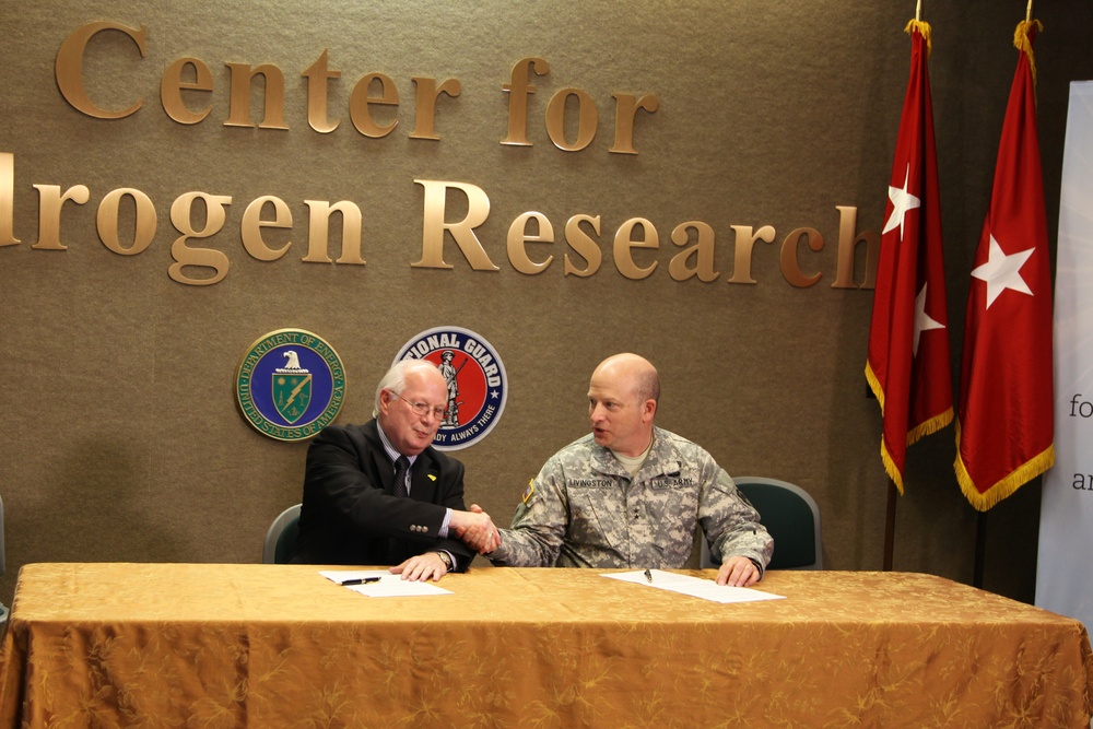 SC National Guard and Department of Energy Savannah River Site sign partnership agreement