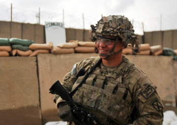 Spartan soldier serves in pursuit of his dream