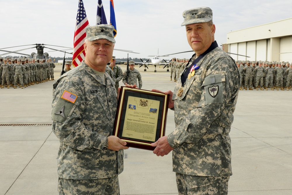 US Army Maj. Gen. Lester Eisner retirement ceremony