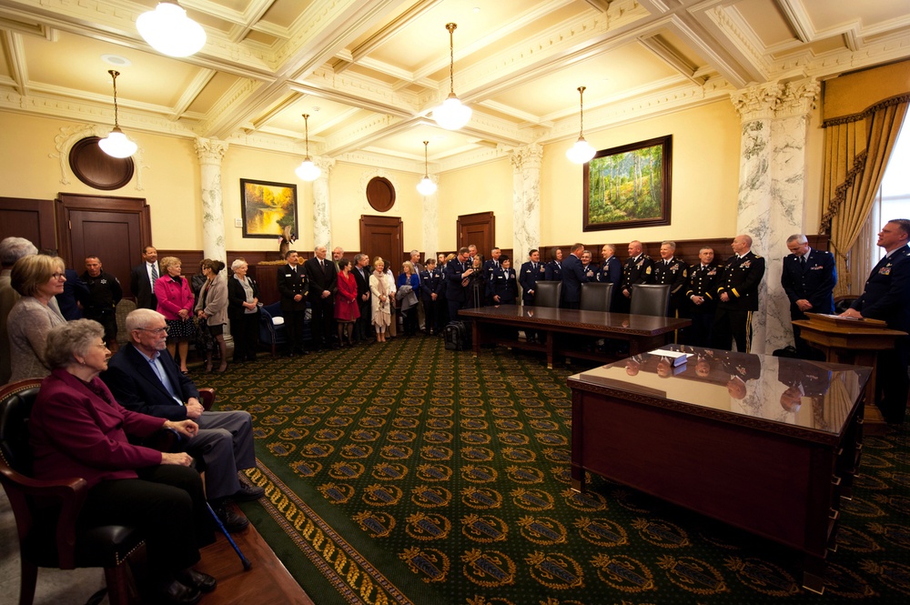 Brig. Gen. Nolan promotion at state capitol