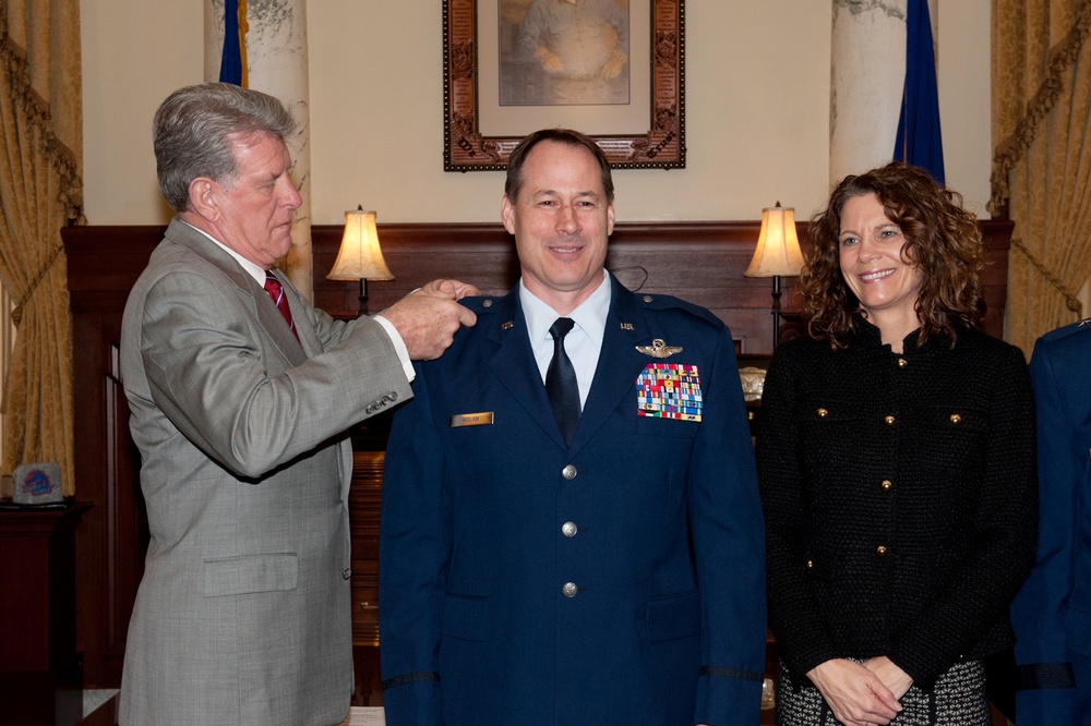 Brig. Gen. Nolan promotion at state capitol