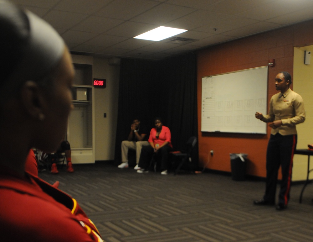 Marines provide motivation at CIAA
