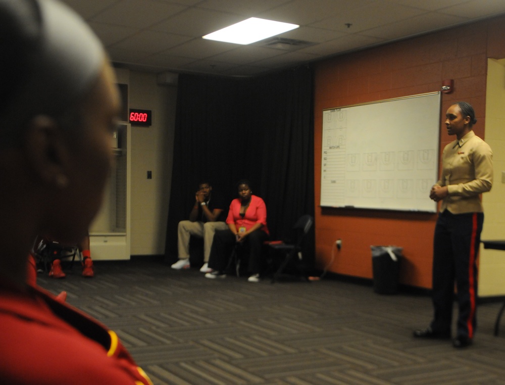 Marines provide motivation at CIAA