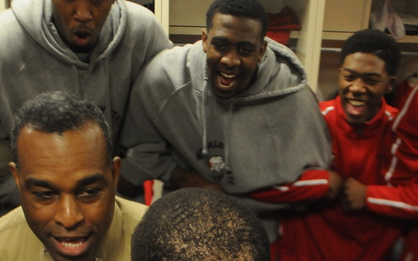 Marines provide motivation at CIAA men's final game