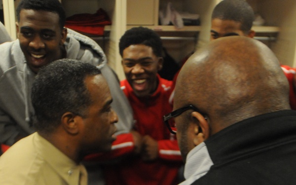 Marines provide motivation at CIAA men's final game