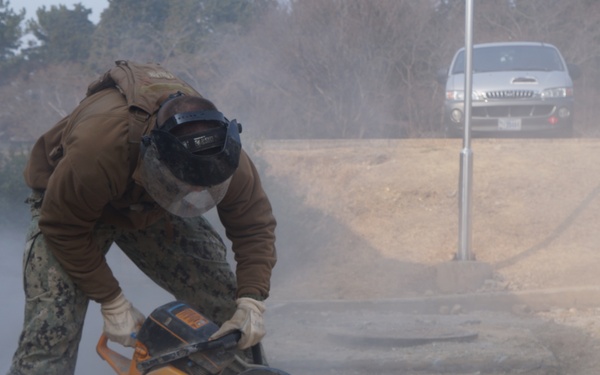 Seabees continue humanitarian work, construction operations in Pacific