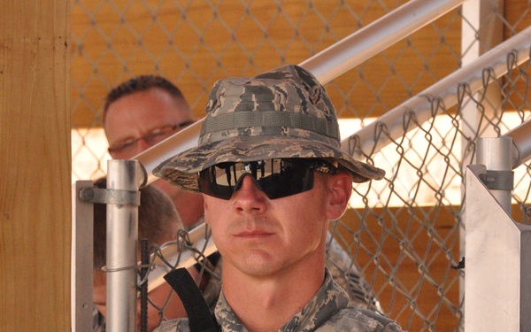 Security Forces airman trains for military and civilian