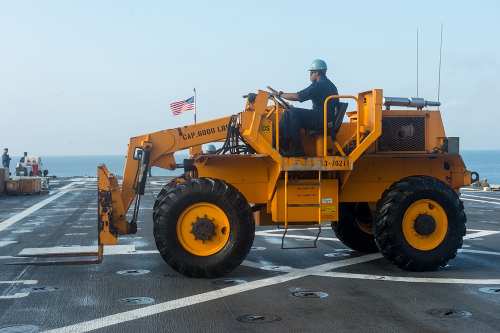 USS Denver operations