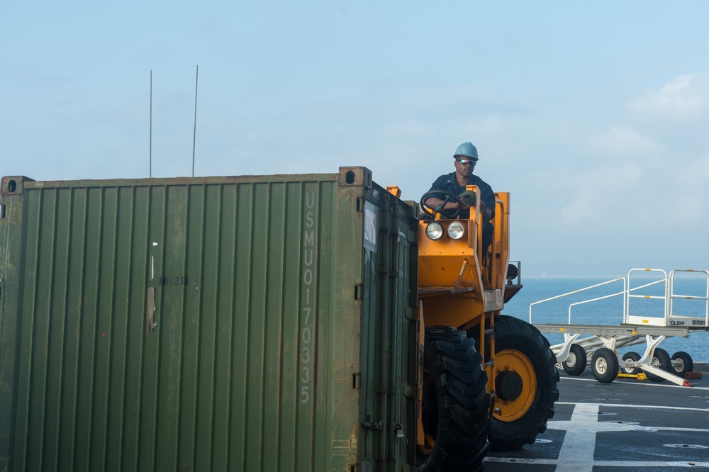 USS Denver operations