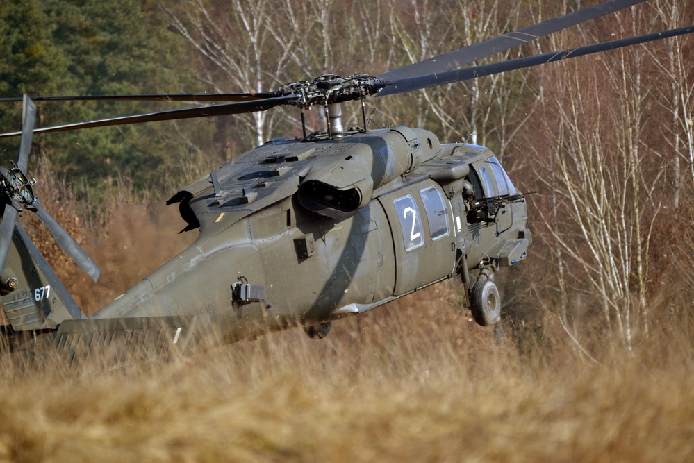 EU Battlegroup 'Rampant Lion' Exercise in Grafenwoehr, Germany