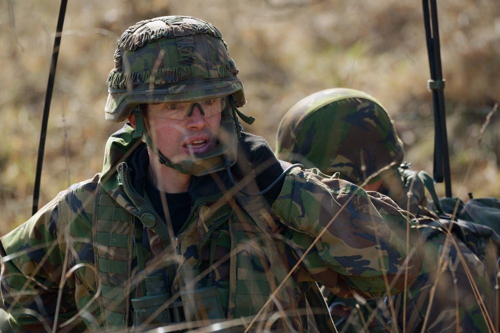 EU Battlegroup 'Rampant Lion' Exercise in Grafenwoehr, Germany