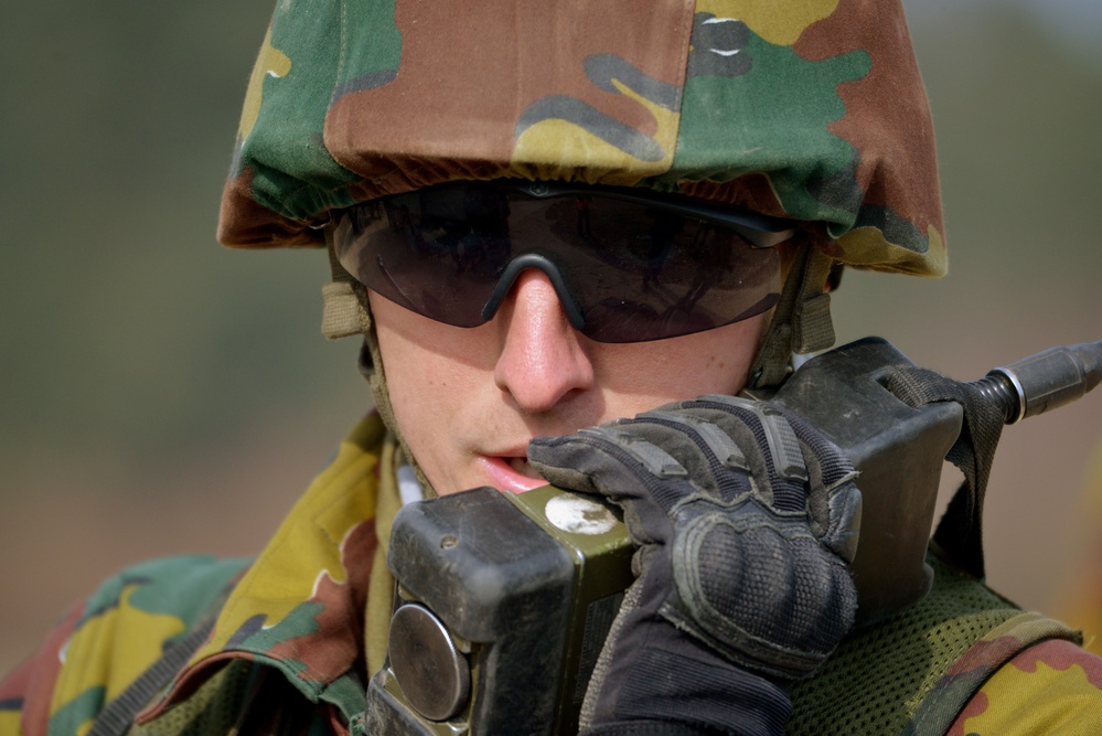 EU Battlegroup 'Rampant Lion' Exercise in Grafenwoehr, Germany